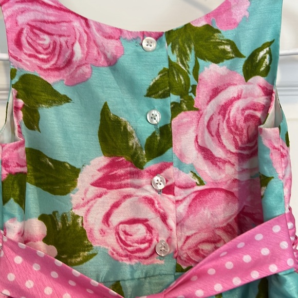 GEORGE Floral Girls Sleeveless Dress - Picture 4 of 6